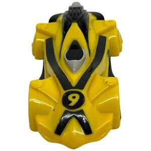 McDonald's Speed Racer Yellow  Car Toy